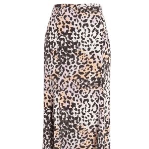 VERONICA BEARD Leopard Print Maxi Skirt